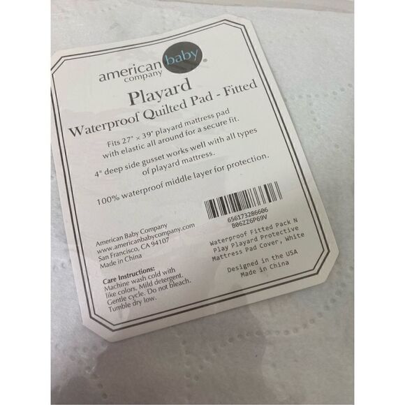 American Baby Company Play Yard Waterproof Mattress Pad - Picture 3 of 3